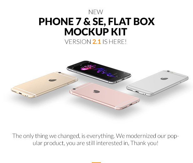 Download Phone 7 & SE/ Flat Box - Mockup Kit by MakingCG | VideoHive