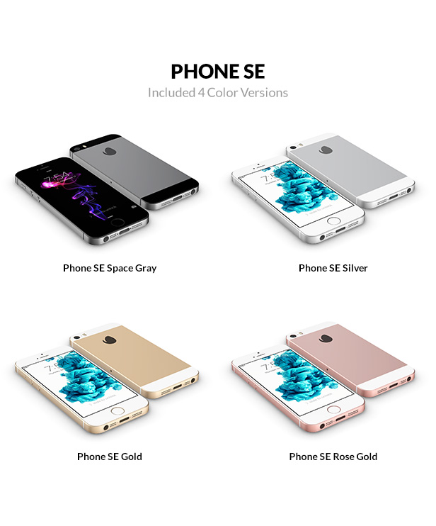 Download Phone 8 & SE / Flat Box - Mockup Kit - After Effects Project (Videohive) » free after effects ...